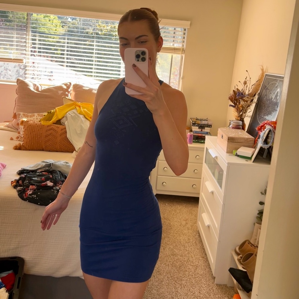 Roxy Dress, Back Cutout